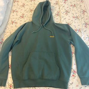 New green and yellow obey sweatshirt